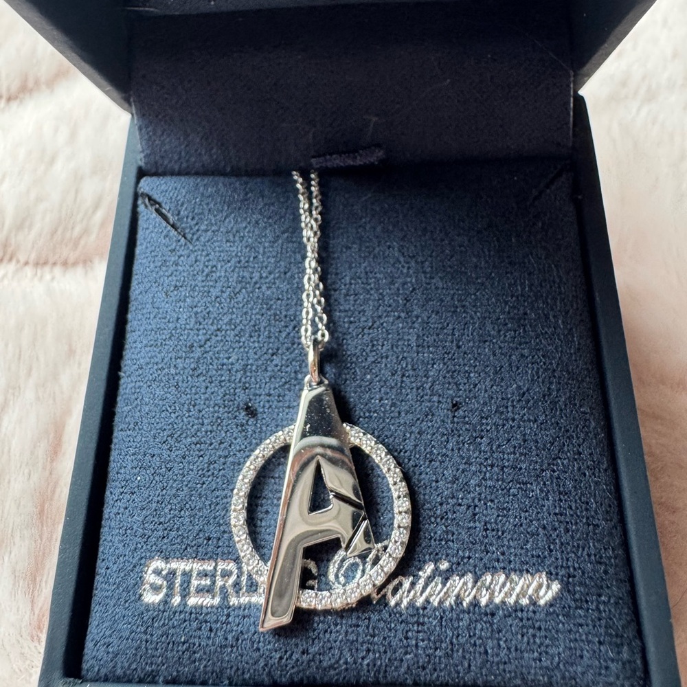 Marvel's Avengers Emblem Pendant Necklace by CRISLU
